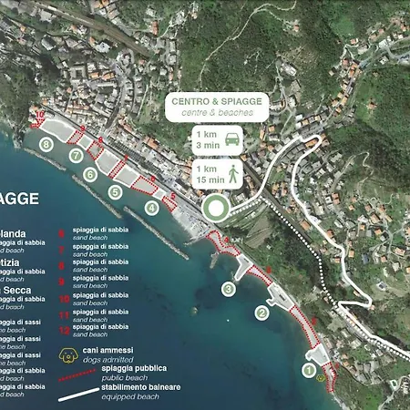 דירה A Moneglia, Tra Portofino E Le Cinque Terre *